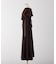 【 one after another】ブローチ付きニットワンピ