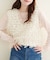 【natural couture】リボンフリンジベスト