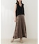 【natural couture】リボンフリンジベスト
