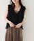 【natural couture】リボンフリンジベスト