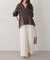 【natural couture】ギャザーシアーシャツカーデ