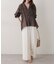【natural couture】ギャザーシアーシャツカーデ