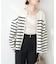 【natural couture】ＷＺＩＰニットジャケット