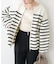 【natural couture】ＷＺＩＰニットジャケット