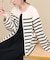 【natural couture】ＷＺＩＰニットジャケット