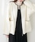 【natural couture】ＷＺＩＰニットジャケット