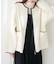 【natural couture】ＷＺＩＰニットジャケット