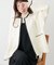 【natural couture】ＷＺＩＰニットジャケット