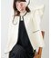 【natural couture】ＷＺＩＰニットジャケット