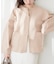 【natural couture】ＷＺＩＰニットジャケット