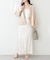 【natural couture】ＷＺＩＰニットジャケット