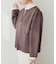 【natural couture】ＷＺＩＰニットジャケット