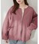 【natural couture】ＷＺＩＰニットジャケット
