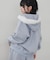 【continuer】ラインストーンBigフェイクファーパーカー