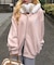 【continuer】ラインストーンBigフェイクファーパーカー
