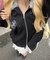 【continuer】ラインストーンBigフェイクファーパーカー