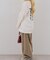 【ANOTHER BRANCH】チェックロゴ×ラビットスエット
