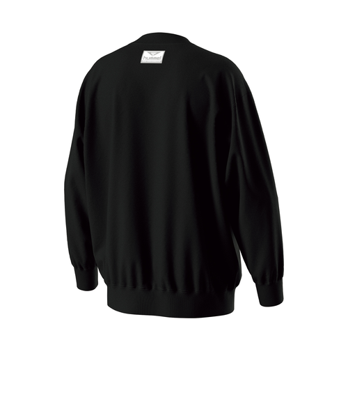 【美品】VESP エンブレム クルーネック ボンディングスウェット 黒 M Champion トレーナー スウェット 「Champion」クルーネック