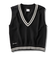 【Ws】Vネックラインドセーターベスト