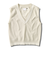 【Ws】Vネックラインドセーターベスト