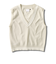 【Ws】Vネックラインドセーターベスト