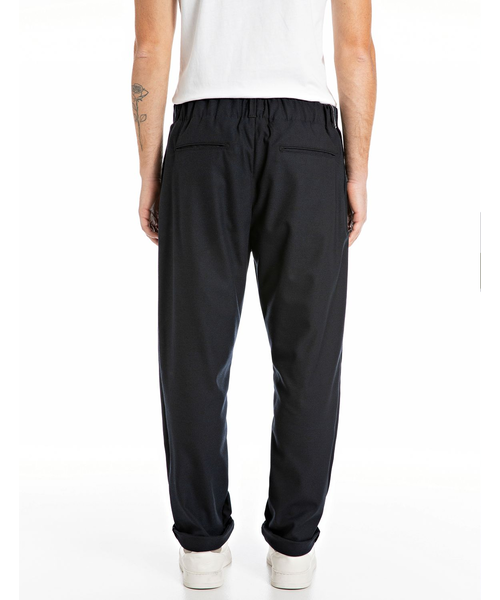 REPLAY サルトリアーレ ストレッチツイル ワイドパンツ セール】サルトリアーレ ストレッチツイル ワイドパンツ（その他