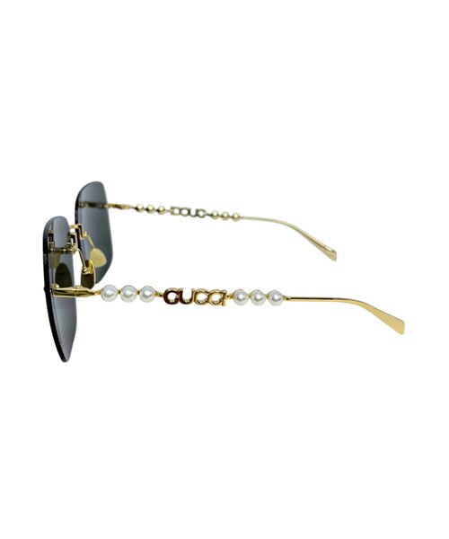 gucci グッチ リムレス サングラス GUCCI グッチサングラス GG1923SA 001 スクエアシェイプ リムレス