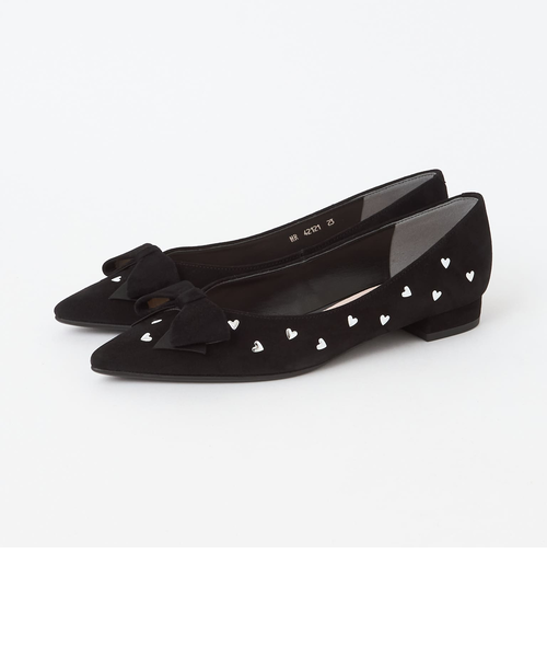 シャープなシルエット☆大人顔リボンフラット｜ダイアナのアウトレット