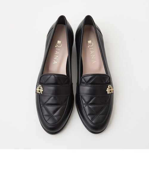 オリジナルモノグラムが光る♪キルティングローファー｜ダイアナの