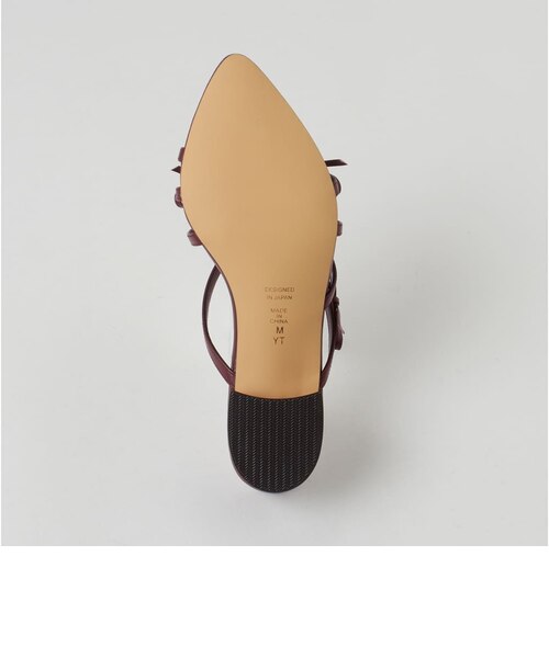 美品✨】DIANA ダイアナ ストリングミュールサンダル リボン Mサイズ