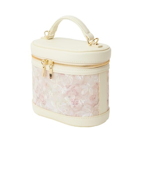 レディに華やかに♪オリジナルブーケ柄バニティBAG｜ダイアナの
