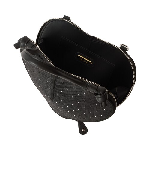 DIANA ハート型装飾 トートバッグ ブラック インパクト抜群♪ハート型BAG｜ダイアナのアウトレット通販｜三井