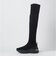 【軽量・撥水加工】ストレッチニット ニーハイブーツ