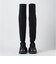 【軽量・撥水加工】ストレッチニット ニーハイブーツ