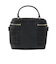 ショルダーストラップ付属2WAY　スクエア型バニティバッグ