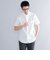 SHIPS: カラミ 無地 ショートスリーブ シャツ