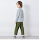 SHIPS any: STANDARD 日本製 ベイカー パンツ<KIDS＞◇