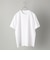 *SHIPS: 〈接触冷感〉 アイスタッチ プレーティングジャージー ソリッド / ボーダー クルーネック Tシャツ
