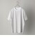 *SHIPS: 〈接触冷感〉 アイスタッチ プレーティングジャージー ソリッド / ボーダー クルーネック Tシャツ