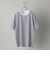 *SHIPS: 〈接触冷感〉 アイスタッチ プレーティングジャージー ソリッド / ボーダー クルーネック Tシャツ