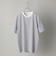 *SHIPS: 〈接触冷感〉 アイスタッチ プレーティングジャージー ソリッド / ボーダー クルーネック Tシャツ