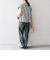 〈手洗い可能〉DEVEAUX フレンチスリーブブラウス◇