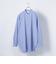 SHIPS any: バンドカラー ワイド 長袖 グランパ シャツ◇