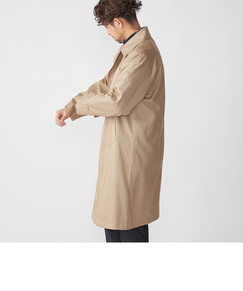 SHIPS: シャンブレー ギャバジン オーバーコート｜シップス