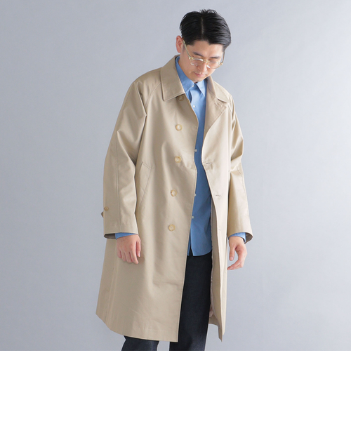 SHIPS: シャンブレー ギャバジン オーバーコート｜シップス