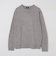 *SHIPS: カラー ネップ クルーネック ニット