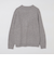 *SHIPS: カラー ネップ クルーネック ニット