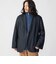 *SHIPS:〈手洗い可能〉リラックスフィット 畔編み ドライバーズ ニット ジップ カーディガン