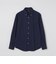 【WEB限定】SHIPS: ワンポイント ロゴ ブロード カラー ボタンダウン シャツ
