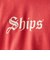 *SHIPS: OLD ENGLISH SHIPS ロゴ プリント クルーネック スウェット